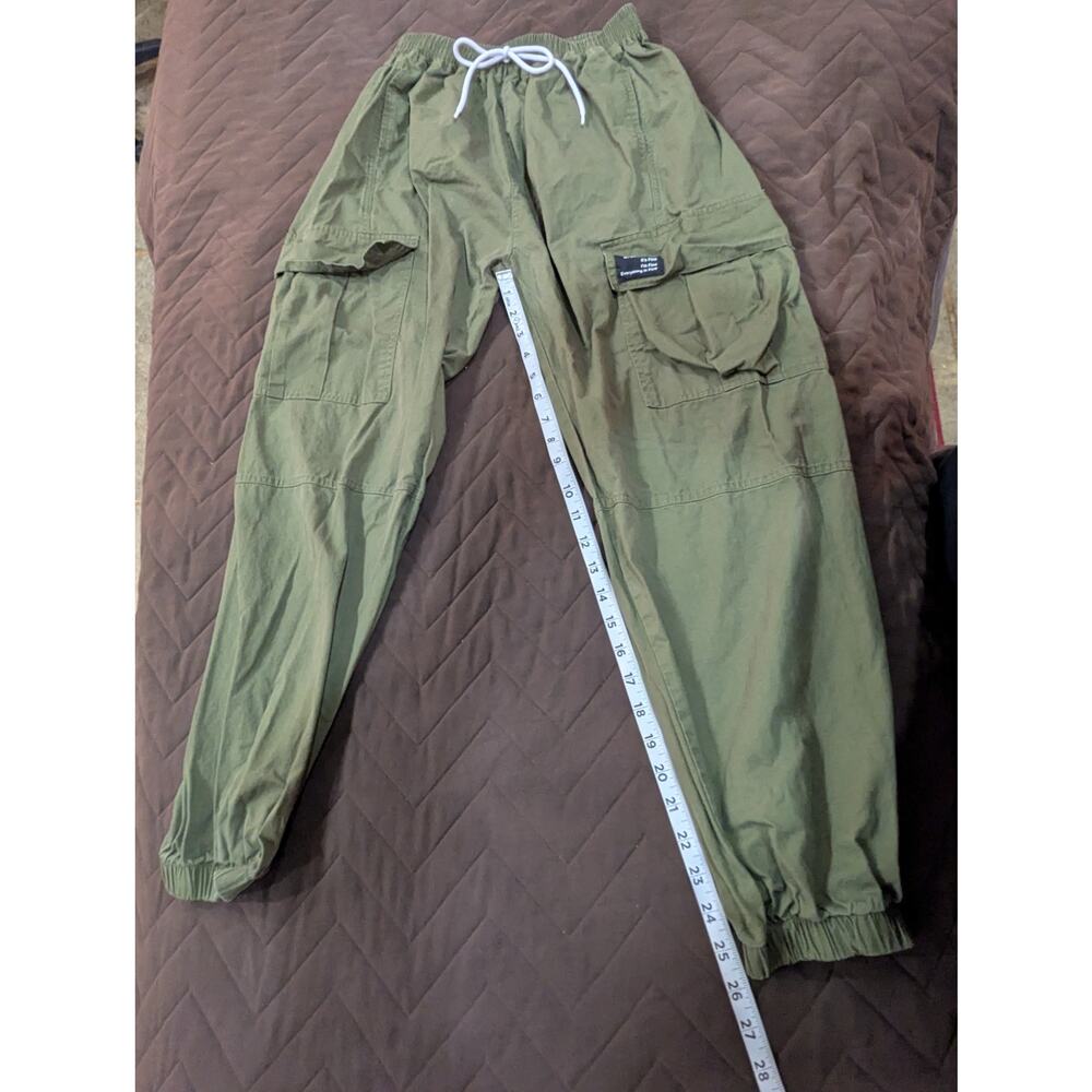 Women's Draw String Elastic Band Olive/Army Green… - image 6